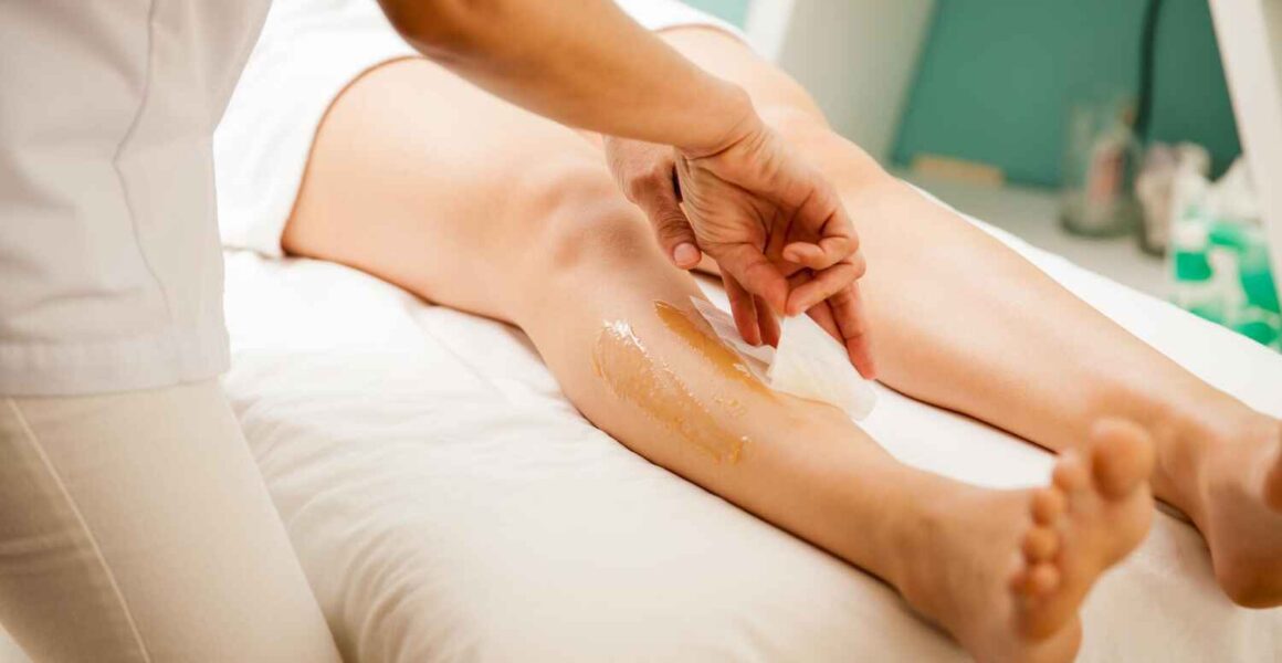 hair removal with waxing