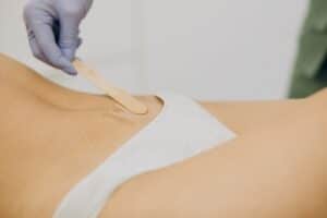waxing for hair removal