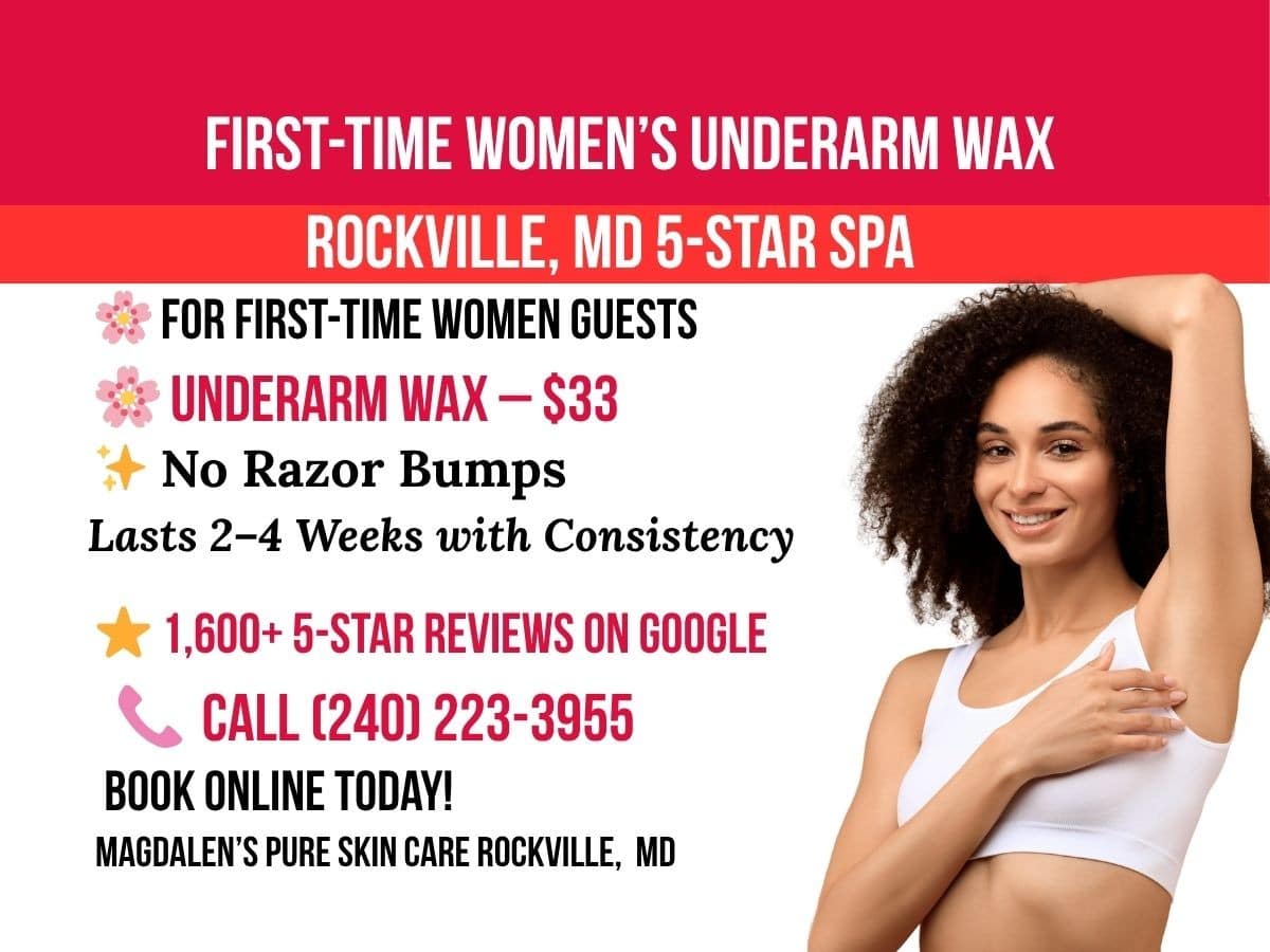 50% OFF First-Time Women’s Brazilian Wax in Rockville, MD