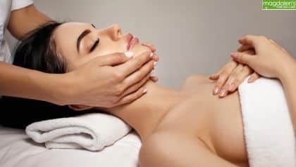Facials for men and women in Rockville, MD – relaxing spa facial treatment at Magdalen’s Pure Skin Care